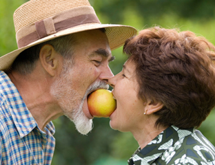 Caring couple